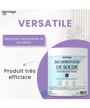 Plantawa Baking soda cleaning 1 kg | Baking soda for household cleaning. Multi-purpose: stain remover whitening - Buy Online on GoSupps.com