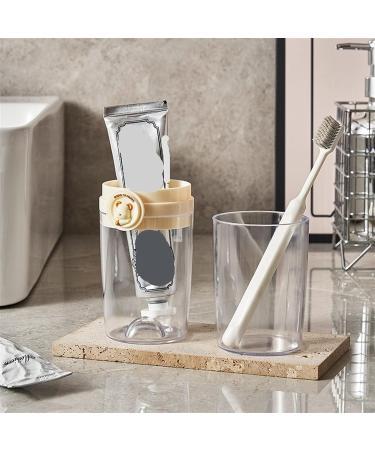 Portable Travel Toothbrush Holder & Mouthwash Cup Set - Perfect Toiletry Organizer for Business & Travel - Buy Online on GoSupps.com