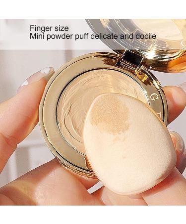 Cosmeticall Cosmetic Puff Finger Sized and Triangle Shape With 4 Color Variations Elastic Sponge Powder Puff - Buy Online on GoSupps.com