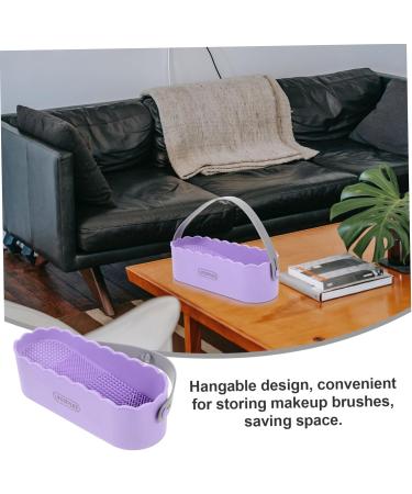 Angoily Box container makeup brush cleaning container Beauty egg makeup brush drying holder women makeup brush cleaner Storage Box cosmetic women makeup tools cleaner - Buy Online on GoSupps.com