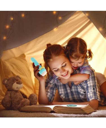 Huayeex Children's Projector Toys | Portable Flashlight Night Light for Learning & Bedtime Fun - Buy Online on GoSupps.com