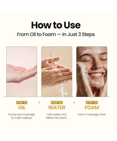  K-Beauty PuriteaToc Oil to Foam - All-in-One Korean Face Wash OilBased Foaming Facial Cleanser - Deeply Hydrating & Moisturizing Makeup Deep Cleansing Oil for Dull Skin (3.88 fl oz) - Buy Online on GoSupps.com