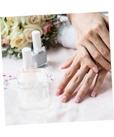 Ipetboom Nail Art Brush Cup Nail Dipping Dish Cup Manicure Art Dish Liquid Powder Container Crystal Dappen Dish Nail Polish Remover Dish Glass Nail Cup Glass Jar Crystal Glass 5.70X5.40X5.40CM As Shown - Buy Online on GoSupps.com