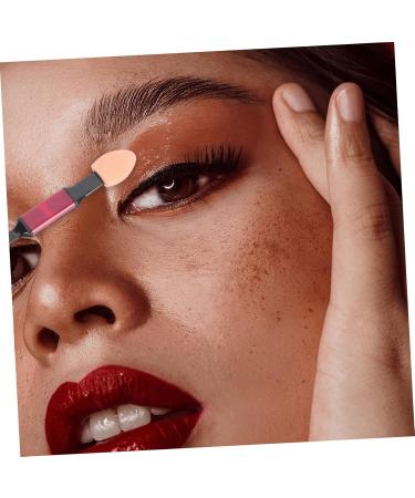 BELLIFFY 30pcs Double Ended Eye Shadow Stick Girl Eyeshadow Makeup Brush Sponge Eyeshadow Stick Rod Aluminum - Buy Online on GoSupps.com