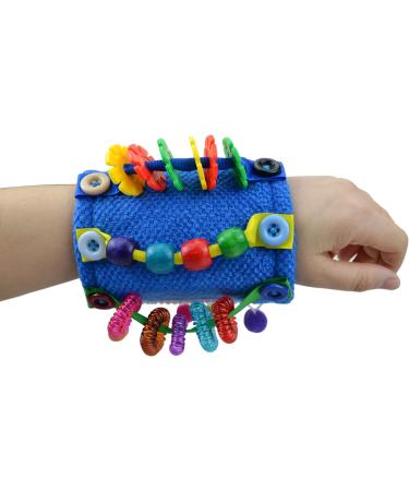 Sensory Arm Pillow for Alzheimer Patients - Therapy & Anxiety Relief | Autistic Dementia Wrist Cuff - Buy Online on GoSupps.com