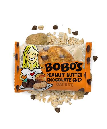 Bobo's Oat Bites (Peanut Butter Chocolate Chip, 30 Pack Box, 1.3 oz Bites) | Gluten-Free Whole Grain Rolled Oat Snack | Vegan On-The-Go | Made in USA - Buy Online on GoSupps.com