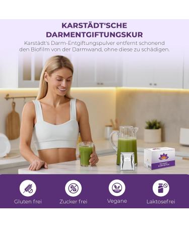 BioMat Karst dts Intestinal Detox Darmmour advanced intestinal and colon detox for body cleansing and supporting intestinal health natural ingredients for effective detoxification 1day treatment - Buy Online on GoSupps.com