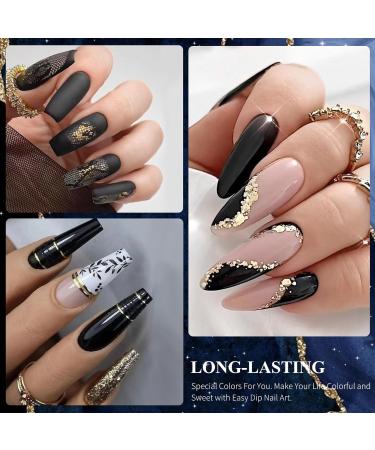 28g Acrylic Nail Powder Set for French Manicure - Black HJ-NAP016 - Buy Online on GoSupps.com
