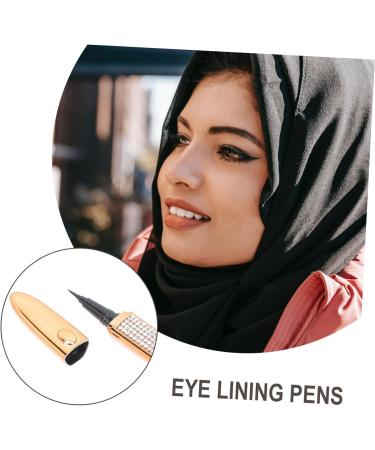 FOYTOKI 3pcs Eyeliner Makeup Pens Cosmetic Pens Woman Eye Line Pencils Makeup Supplies Waterproof Alloy - Buy Online on GoSupps.com
