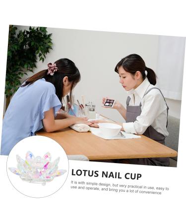 Healeved Nail Art Crystal Cup Glass Punch Hole - Buy Online on GoSupps.com
