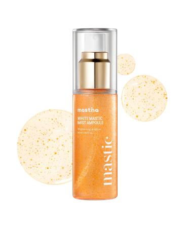 MASTINA Mastic Face Spray (1.69fl oz) - Facial Mist for Natural Glow Hydrating Formula for Dry Skin On-the-Go Portable Korean Skin Care Travel Summer Essentials. Mastic Gum. Mastic Ampoule Mist