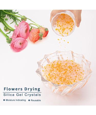 O2frepak 2.2LBS (1KG) Silica Gel Flower Drying Crystals | Reusable Color Indicating Desiccant Beads for Effective Moisture Control - Shop Internationally! - Buy Online on GoSupps.com