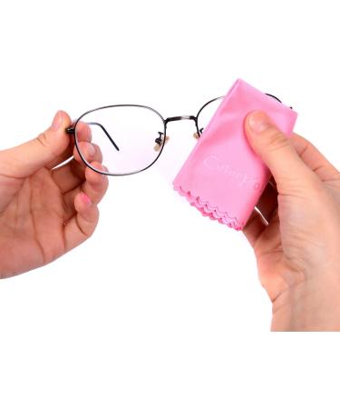ColorYourLife 20-Pack Microfiber Cleaning Cloths for Smart Phones, Laptops, Tablets, Cameras & More - Buy Online on GoSupps.com