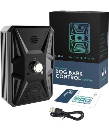 Queenmew Anti Bell Device for Dogs - 3 Modes Ultrasound Bark Control 33ft Range IPX4 Waterproof - Effective Training for Large & Small Dogs Indoors & Outdoors - Buy Online on GoSupps.com
