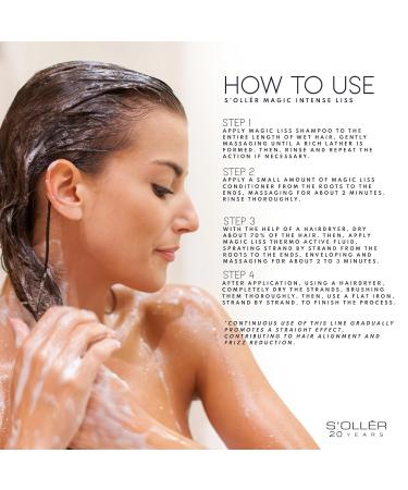 Buy S OLL R Magic Anti-Frizz Hair Straightening Conditioner | Organic Vegan Brazilian Conditioner - 10.14 Fl Oz for Advanced Frizz Control Internationally - Buy Online on GoSupps.com
