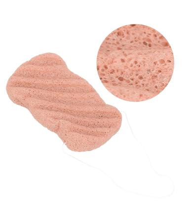Eco-Friendly Facial Sponge | Long Waves Sakura Plant Fiber Cleansing Puff for Beauty & Bath - Buy Online on GoSupps.com
