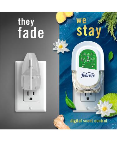 Febreze Odor-Fighting Fade Defy PLUG Air Freshener Refills - Mountain & Ocean Scents 4-Pack (0.87 fl. oz. Each) - International Shipping Available - Buy Online on GoSupps.com