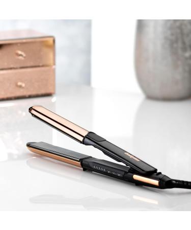 Buy Babyliss ST481E Pure Metal Rose Gold Hair Straightener | International Shipping Available - Buy Online on GoSupps.com