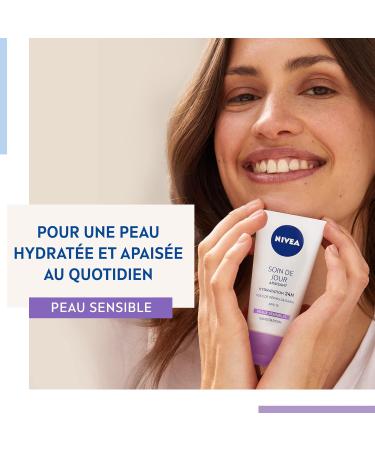 NIVEA Essentials 24H Day Care Moisturizing + Soothing (1 x 50 ml) moisturizing face and body cream women's & men's care with Grape Seeds and Licorice - Buy Online on GoSupps.com