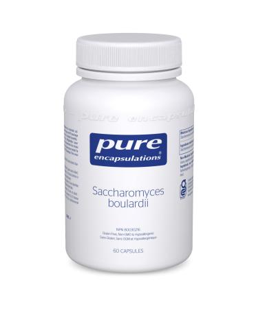 Pure Encapsulations - Saccharomyces Boulardii - Active Probiotic Culture to Balance Intestinal Flora - 60 Capsules