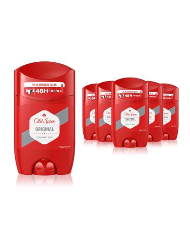 Old Spice Original Deodorant Stick 50 g x 6 Aloe Vera 50 ml (Pack of 1) - Buy Online on GoSupps.com