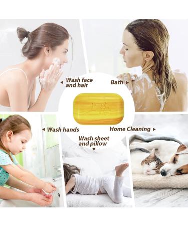 BEE & FLOWER Shanghai 10% Sulfur Soap Bar 3.4 Oz (Pack of 6) - Face and Body Soaps - Buy Online on GoSupps.com