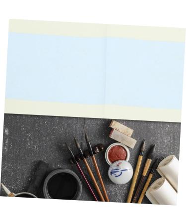 Lurrose 5pcs Batik Rice Paper Chinese Art Paper Calligraphy Supplies Half-baked Student Stationery - Buy Online on GoSupps.com