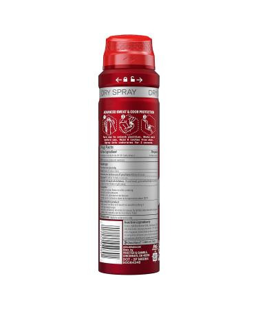 Old Spice Men's Antiperspirant & Deodorant Invisible Dry Spray - Stronger Swagger 4.3 Oz | Fast International Shipping - Buy Online on GoSupps.com