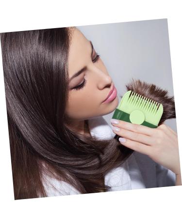 Healvian Portable Manual Hair Thinning for Women Hair Cutting Split End Trimmer with Protection for Home Use Avocado - Buy Online on GoSupps.com