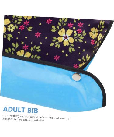 2pcs Elderly Bib Reusable Dinner Bib Dining Clothing Protectors Adult Bibs for Eating Bib for Adult Eating Bibs Adult Eating Apron Food Polyester Eat Bib Water Proof/161 - Buy Online on GoSupps.com