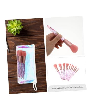 Buy Crystal Makeup Brush Set - Liquid & Powder Foundation Brush Nose Shadow Tool - Beauty Supply for Women - Pink 16.5x1.5cm - Fast International Shipping - Buy Online on GoSupps.com