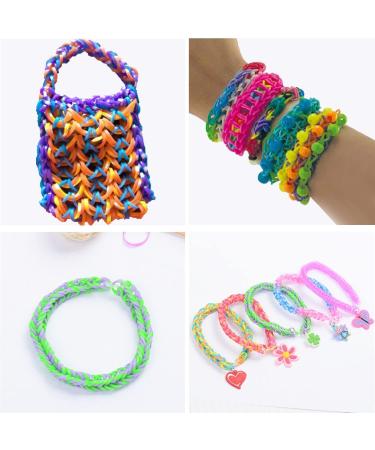2000+ Rubber Band Bracelet Kit - Loom Bracelet Making Set for Kids with Refill Bands - Buy Online on GoSupps.com