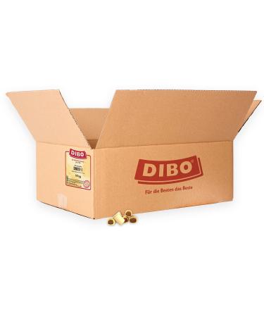Dibo Duos-Mix 10kg cardboard baked goods as a healthy natural diet for dogs dog food barf B.A.R.F. treat dog biscuit duos mix 10 kg (1 Pack)