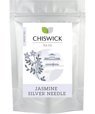 Premium Jasmine Silver Needle White Tea - 50g Loose Leaf by Chiswick Tea Co - Buy Online on GoSupps.com