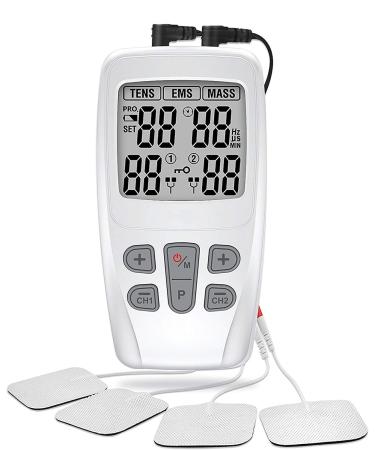 Trendmedic TENS-EMS-Massage Plus electrostimulation device R-C4D / digital with 22 programs