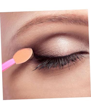 Housoutil 160 pcs Eye Brush Heads Head Sponges Dual Disposable Shadow Cosmetic Sponge Makeup 6x1x0.8cmx2pcs Assorted Colorx2pcs - Buy Online on GoSupps.com