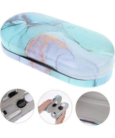 Solustre Double-Layer Glasses Case - Interchangeable Schnapps Glasses Holder Cute Travel Storage Box for Sunglasses & Contacts - Perfect for International Shipping - Buy Online on GoSupps.com