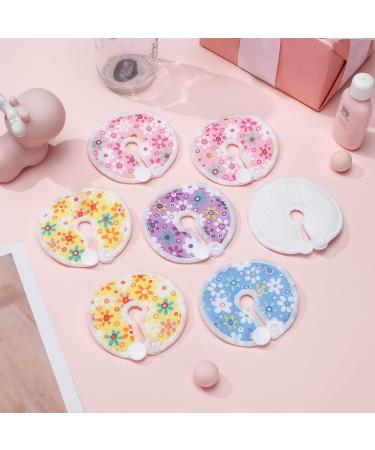 32 Piece G Tube Pads for Feeding Support | Reusable Cotton Button Covers | Soft Nursing Care - Fresh Flower Designs - Buy Online on GoSupps.com