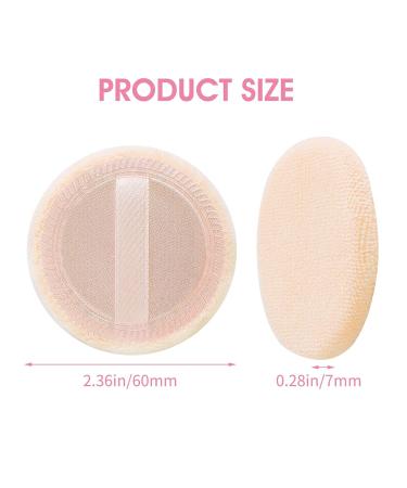 Buy Sibba Makeup Powder Quaste - 12 Pcs Velours Face Sponge & Compact for Perfect Foundation - International Shipping Available - Buy Online on GoSupps.com