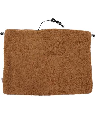 Buy Pssopp Heated Warm Scarf - Fast Heating USB Flannel Electric Blanket for Camping | Cozy Brown - International Shipping Available - Buy Online on GoSupps.com