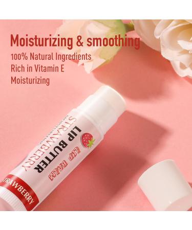 24 Pack Natural Lip Balm - Bulk Moisturizing Lip Care for Dry, Cracked Lips - Buy Online on GoSupps.com