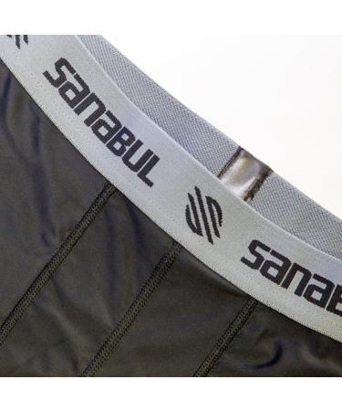Sanabul Men's Compression Base Layer Workout Shorts - Small Black | Ideal for Jiu Jitsu, MMA, Wrestling, and Training - Buy Online on GoSupps.com