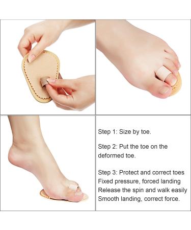 4-Piece Hammer Toe Support & Splint Set for Hammer Toes & Claw Toes - Buy Online on GoSupps.com