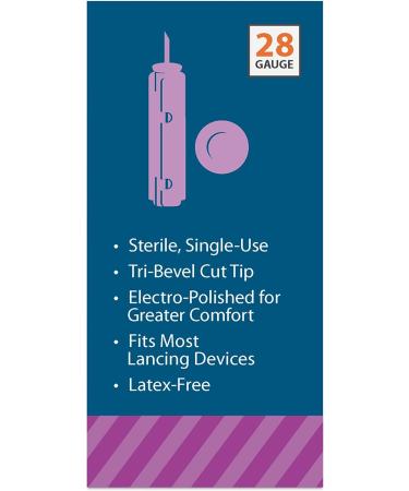 EasyTouch Twist Lancets - 28 G (100 Count) | Buy Lancets Online - Buy Online on GoSupps.com