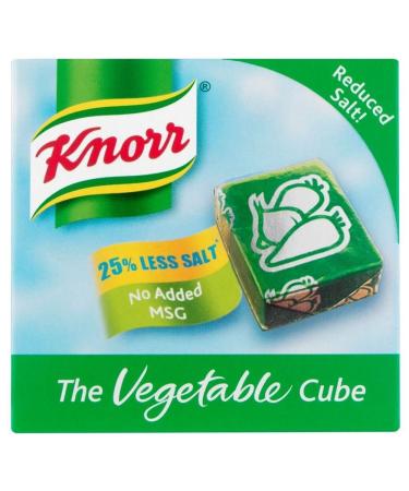 Knorr Knorr Low Salt Content Vegetable Cubes (6x9g) - Pack of 2