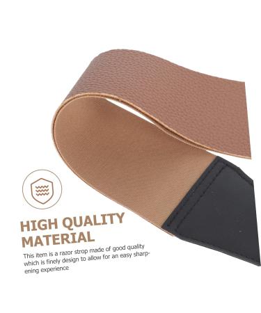 Frcolor Linen & Leather Belt Straps Set - 6pcs with Random Hooks for Razor Anchors | Durable & Stylish 46.5x6cm - Buy Online on GoSupps.com