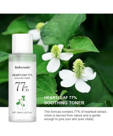 Heartleaf 77% Soothing Toner | Hydrating Balancing & Repairing Facial Toner with Houttuynia Cordata Extract for Women - Deep Moisture & Calming Care - Buy Online on GoSupps.com