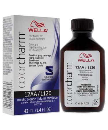Wella Color Charm 12AA Nordic Blonde Permanent Hair Color for Gray Coverage - Buy Online on GoSupps.com