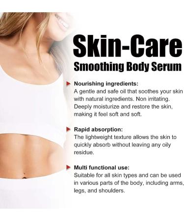  1/2/3Pcs B-Glossy Smoothing Body Serum Body Smoothing Serum for Silky Smooth Skin Smoothing Body Serum for Body Shaping and Cellulite Reduction Deep Moisturising Cream for Dry Heavy Body Skin Care 100ml/3.38fl.oz (2Count (Pack of 2)) - Buy Online on GoSupps.com
