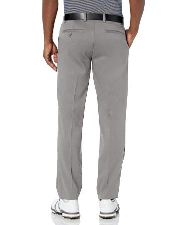 Amazon Essentials Men's Straight-Fit Stretch Golf Pant Grey 34W x 30L - Polyester Blend - Buy Online on GoSupps.com